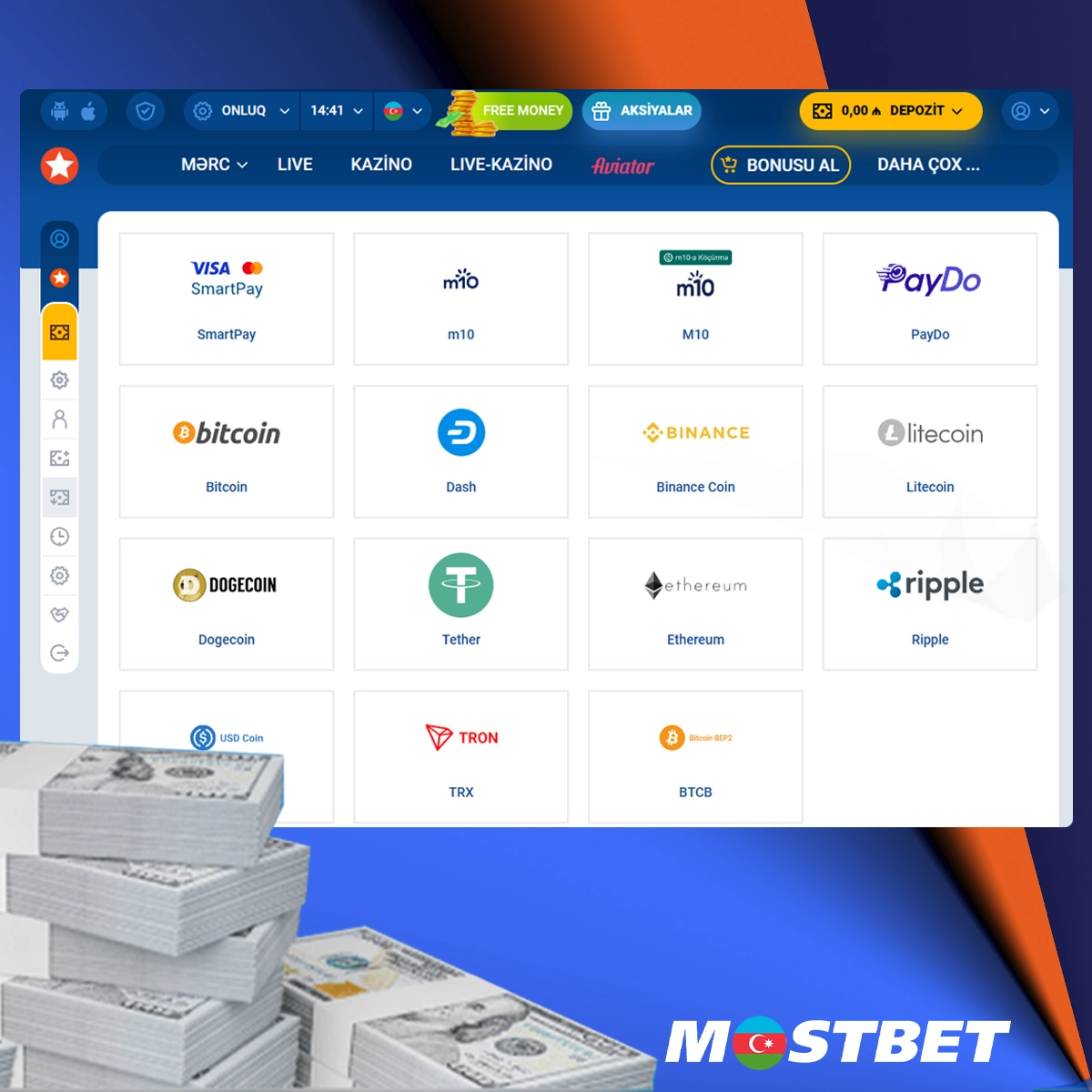 Pul çıxarmaq üçün göstərişlər